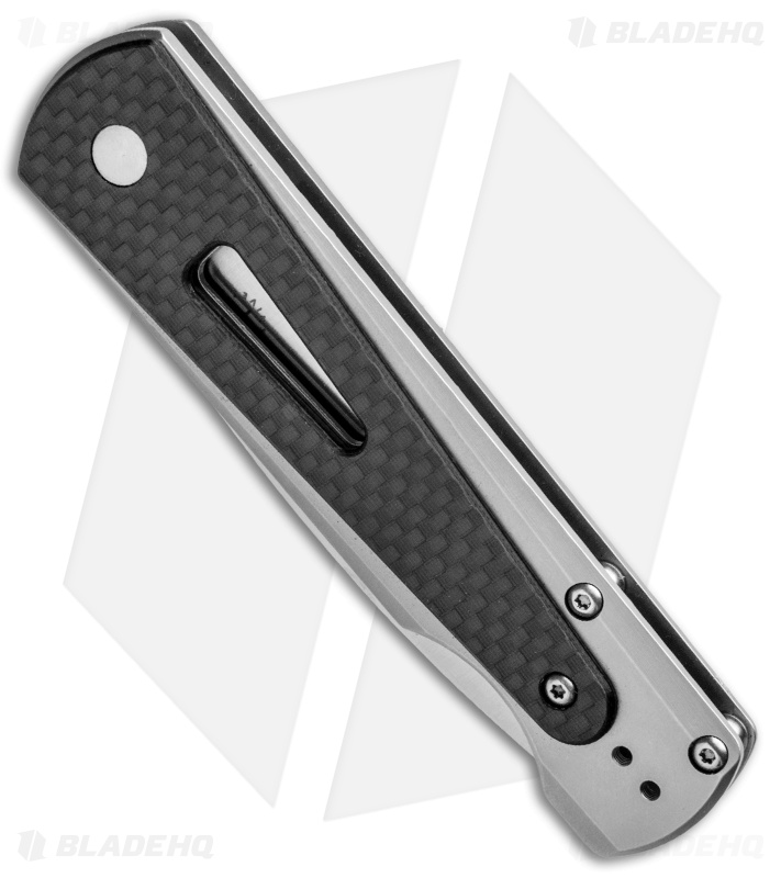 Amare Knives Paragon Slip Joint Knife Carbon Fiber (3.25" Satin) 201811