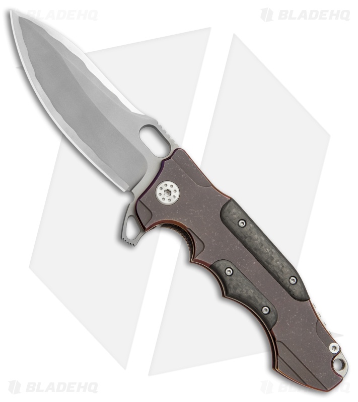 Andre de Villiers Hummer Flipper Purple Titanium/Carbon Fiber (4.25" BB Hamon)