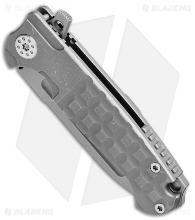 Andre de Villiers Mini Pathfinder Knife Knurled Ti (3.2" Bead Blast) AdV