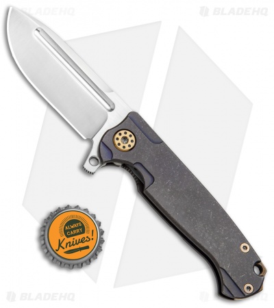 Andre de Villiers Mini Pathfinder Knife Purple Ti (3.2" Satin) AdV