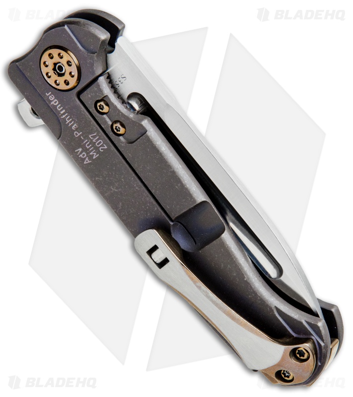 Andre de Villiers Mini Pathfinder Knife Purple Ti (3.2" Satin) AdV