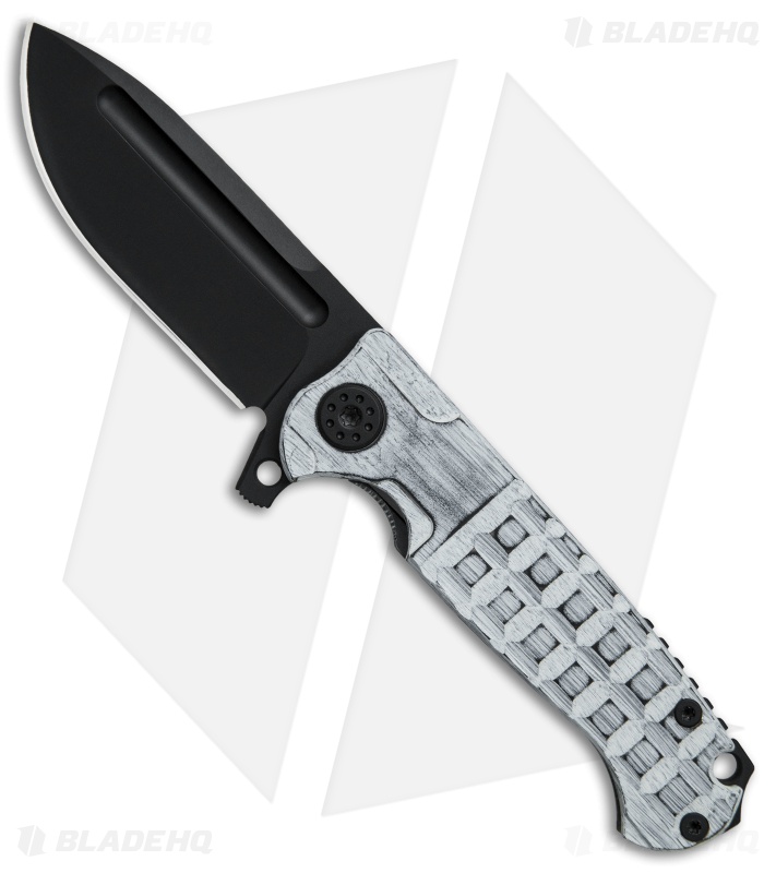 Andre de Villiers Mini Pathfinder Knife Winter Frag (3.2" Black) AdV