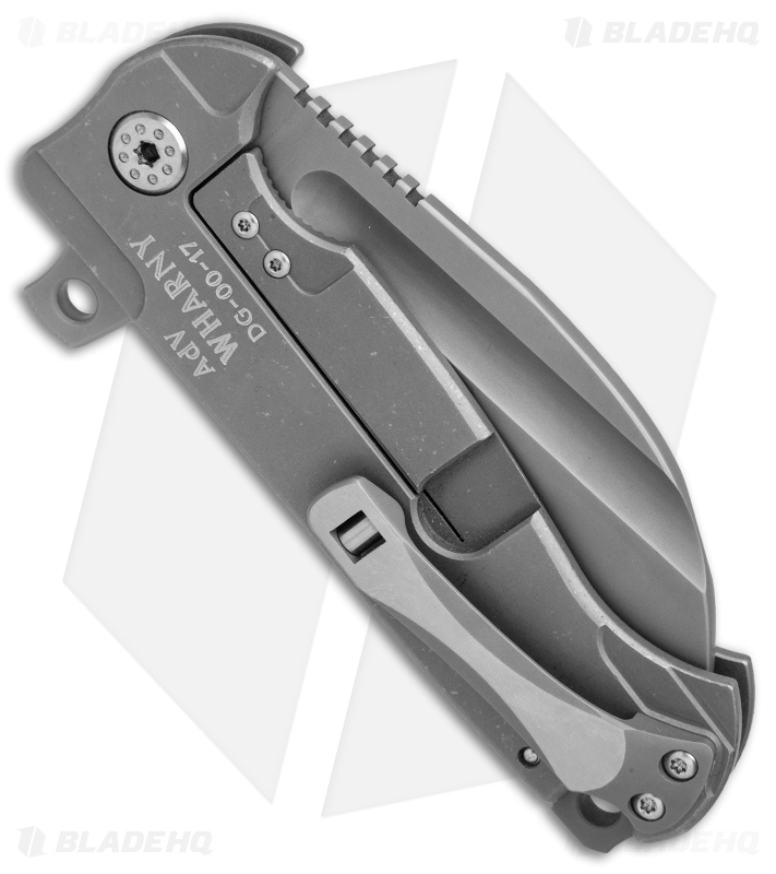 Andre de Villiers Wharny Flipper Frame Lock Knife (4" Compound BB Hamon) AdV