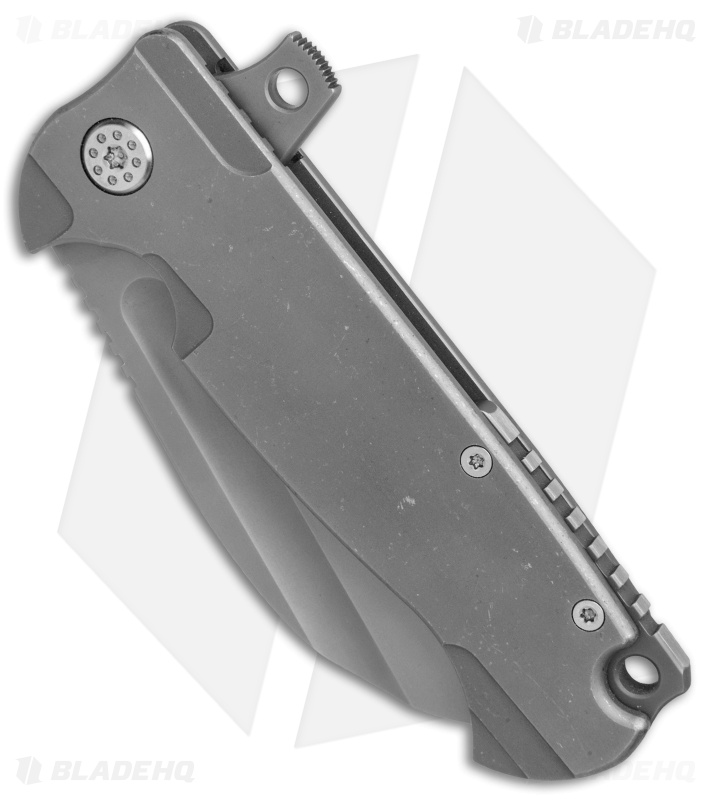 Andre de Villiers Wharny Flipper Frame Lock Knife (4" Compound BB Hamon) AdV