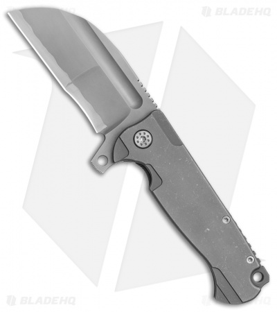 Andre de Villiers Wharny Flipper Frame Lock Knife (4" Compound BB Hamon) AdV