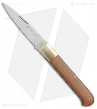 Antonini Knives Medium Caltagirone Slip Joint Knife Wood (3.4" Satin) 917/20