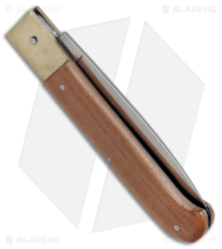 Antonini Knives Medium Caltagirone Slip Joint Knife Wood (3.4" Satin) 917/20