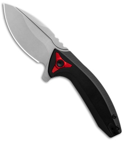 BRS E-Volve Apache Frame Lock Flipper Knife Black Ti (2.78" Stonewash) 