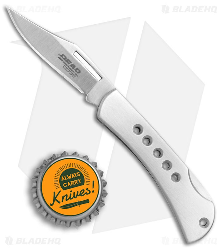 Bear Edge 115 Lockback Knife Stainless Steel (2.1" Satin)