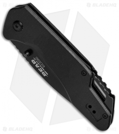 Bear Edge 4.5" Spring Assisted Knife Black G-10 (3.25" Black) 61502