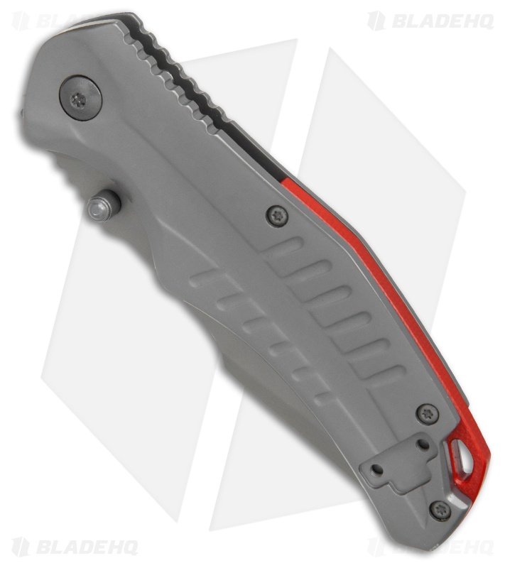 Bear Edge 61114 Frame Lock Knife Stainless Steel (3.25" Gray) 