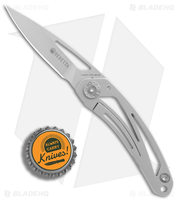 Beretta Skeleton Sport Frame Lock Knife (2.6" Satin) 232A