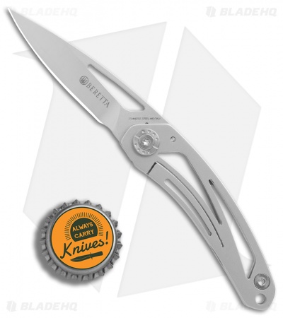 Beretta Skeleton Sport Frame Lock Knife (2.6" Satin) 232A