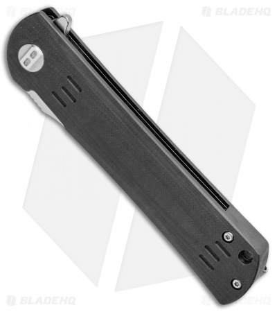 Bestech Knives Kendo Tanto Liner Lock Knife Black G-10 (3.75" Satin)  