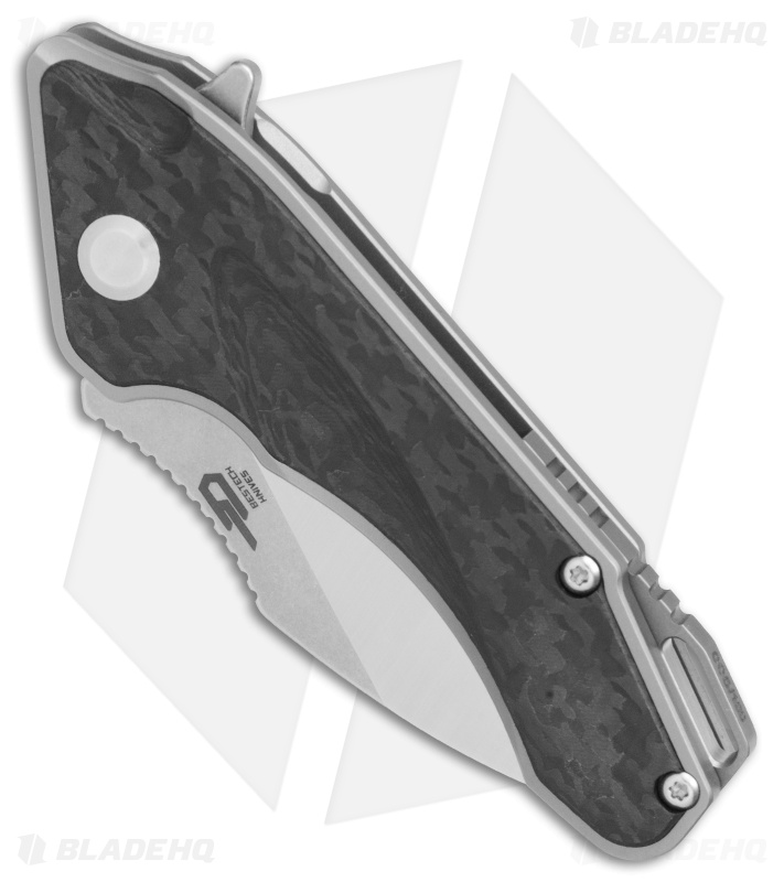Bestech Knives Goblin Frame Lock Knife Titanium/Carbon Fiber (2" Satin) 1711A