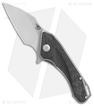 Bestech Knives Goblin Frame Lock Knife Titanium/Carbon Fiber (2" Satin) 1711A