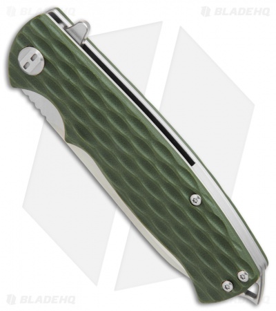 Bestech Knives Grampus Liner Lock Knife Green G-10 (3.5" Satin)  
