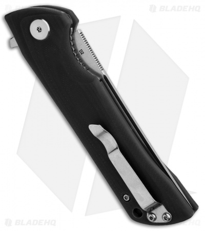Bestech Knives Paladin Liner Lock Knife Black G-10 (3.6" Satin) BG13A-1
