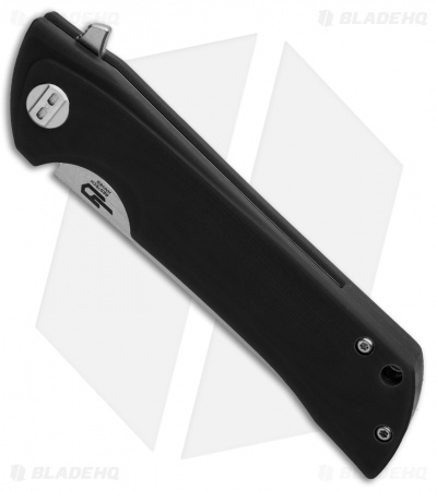 Bestech Knives Paladin Liner Lock Knife Black G-10 (3.6" Satin) BG13A-1