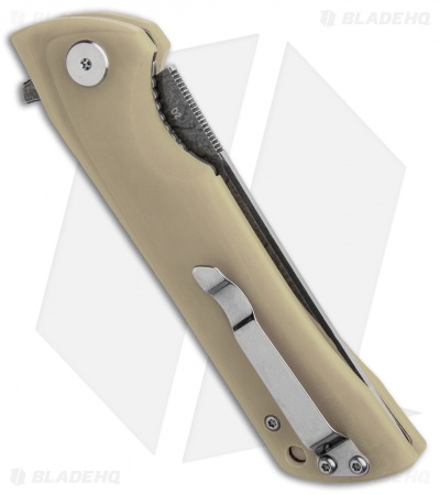 Bestech Knives Paladin Liner Lock Knife Tan G-10 (3.6" Two-Tone) BG13B-2