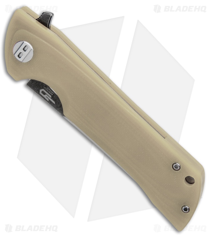 Bestech Knives Paladin Liner Lock Knife Tan G-10 (3.6" Two-Tone) BG13B-2