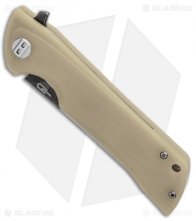 Bestech Knives Paladin Liner Lock Knife Tan G-10 (3.6" Two-Tone) BG13B-2