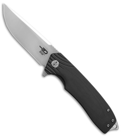 Bestech Knives Lion Liner Lock Knife Black G-10 (3.3" Satin)  