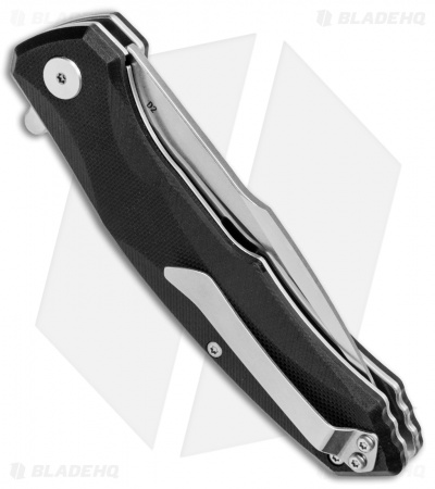 Bestech Knives Warwolf Liner Lock Knife Black G-10 (3.5" Satin)  