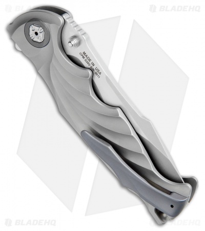 Brian Tighe & Friends Tighe Breaker Integral Recurve Flipper Knife Ti (3.9" SW)