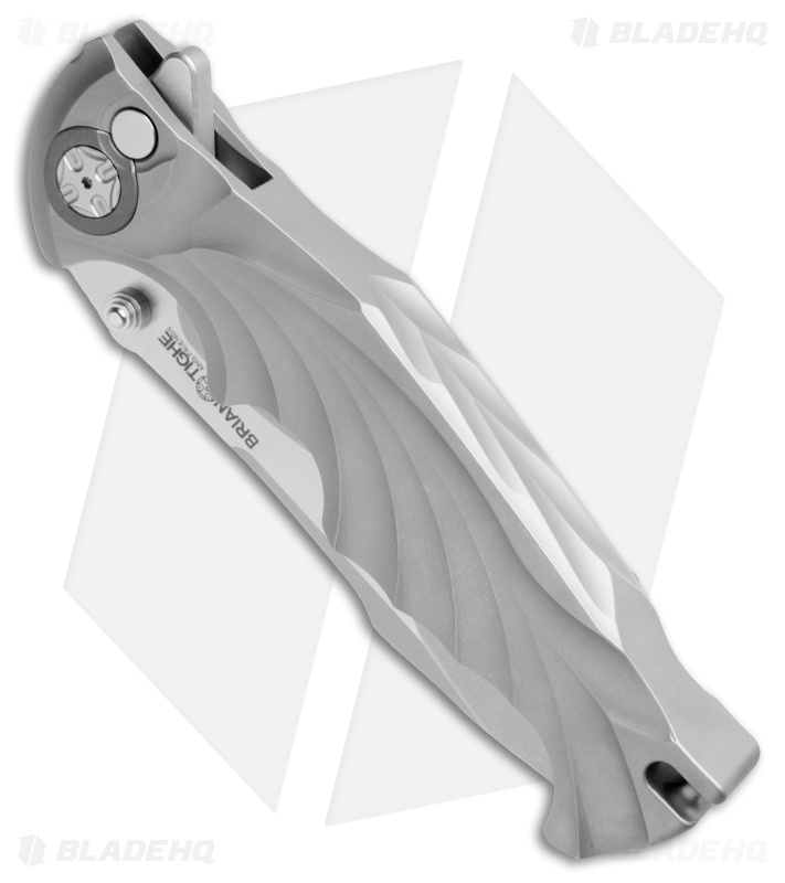 Brian Tighe & Friends Tighe Breaker Integral Recurve Flipper Knife Ti (3.9" SW)