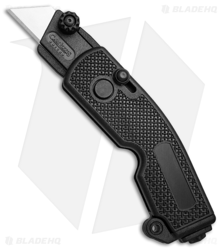  Camillus Crossfire Box Cutter Folding Knife w/ Nylon Belt Pouch