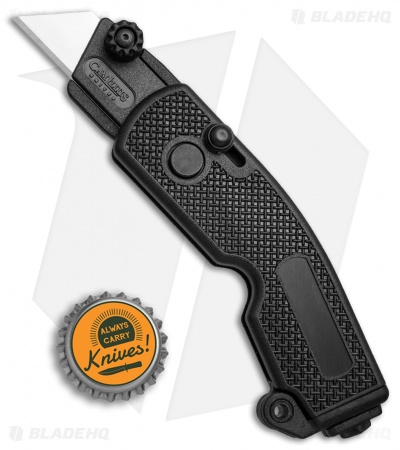  Camillus Crossfire Box Cutter Folding Knife w/ Nylon Belt Pouch