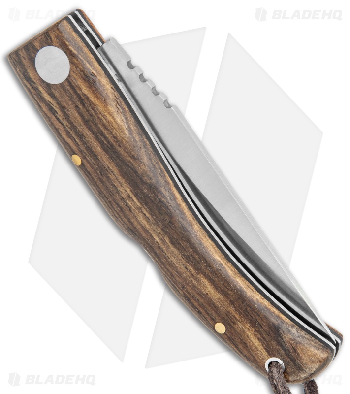 Castillo Navaja Lock Back Knife Bocote Wood (3" Satin)
