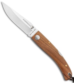 Castillo Navaja Lock Back Knife Pau Ferro Wood (3" Satin)