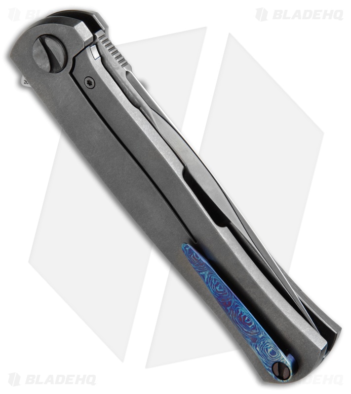 Cheburkov Paik Frame Lock Knife LS Carbon Fiber (4.25" Damasteel) 4/16