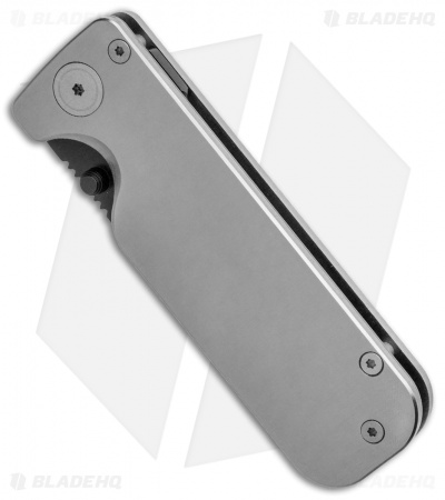 Civilware Clipper Frame Lock Knife Titanium (2.8" Black PVD)