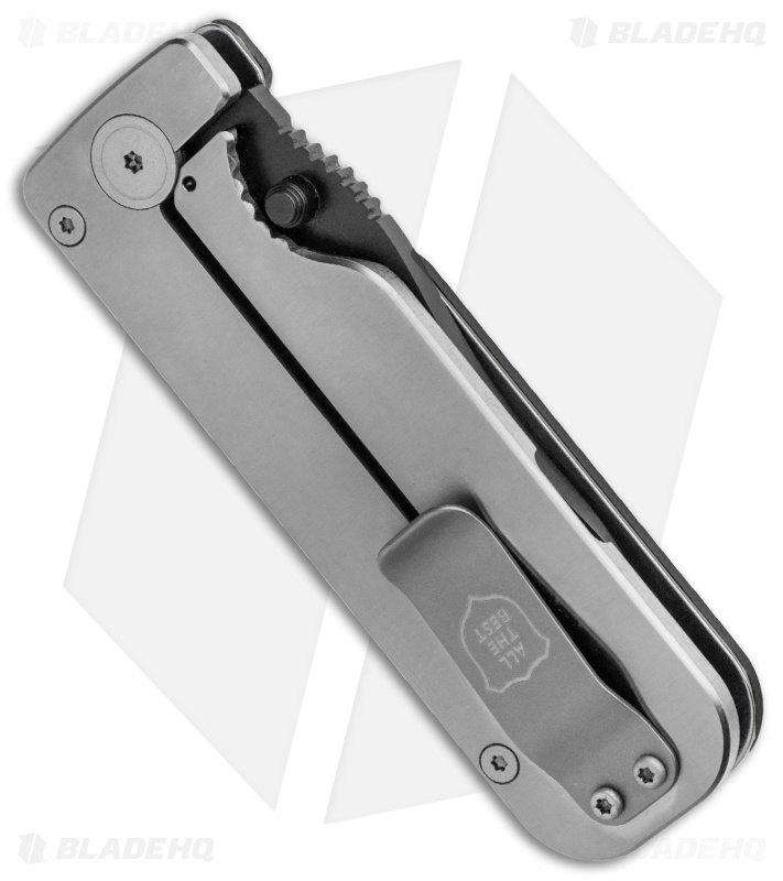 Civilware Striker Frame Lock Knife Black G-10 (2.8" Black PVD) 