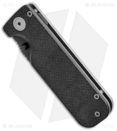 Civilware Striker Frame Lock Knife Black G-10 (2.8" Black PVD) 