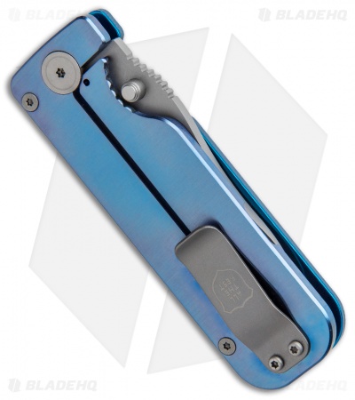 Civilware Striker Frame Lock Knife Blue G-10 (2.8" Bead Blast) 
