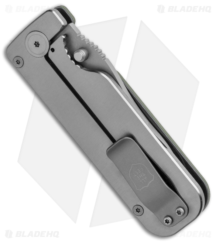 Civilware Striker Frame Lock Knife Green G-10 (2.8" Bead Blast) 