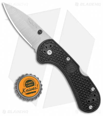 Condor Cadejo Drop Point Folding Knife Black HIP (2.6" Satin)
