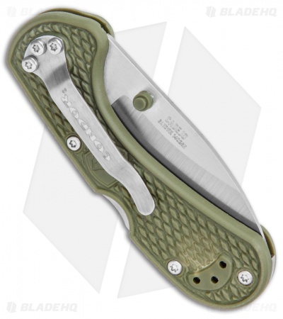 Condor Cadejo Drop Point Folding Knife OD Green Polymer (2.6" Satin)