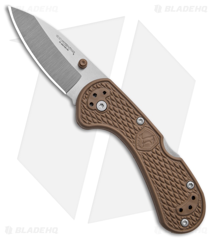 Condor Cadejo Drop Point Folding Knife Desert Tan HIP (2.6" Satin)