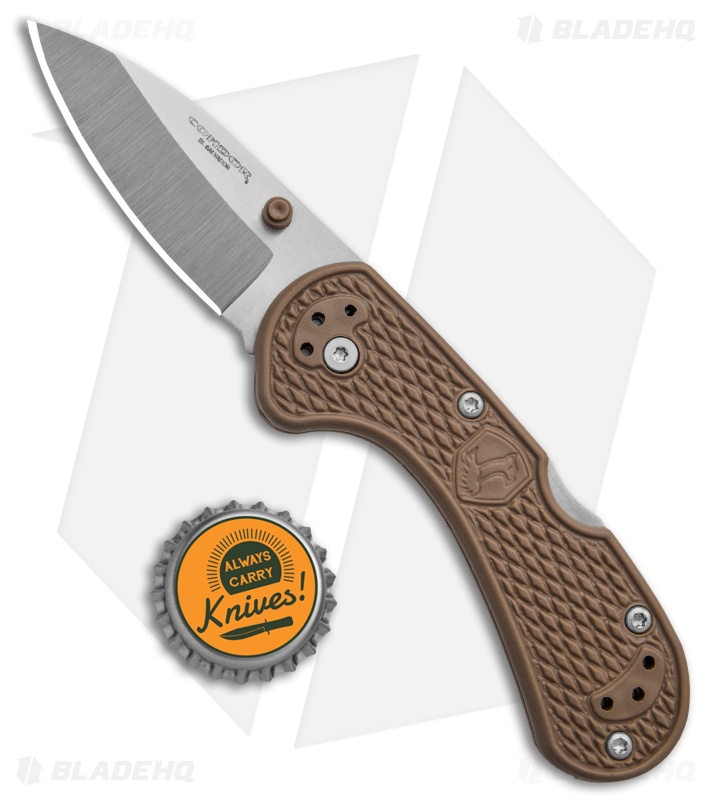 Condor Cadejo Drop Point Folding Knife Desert Tan HIP (2.6" Satin)