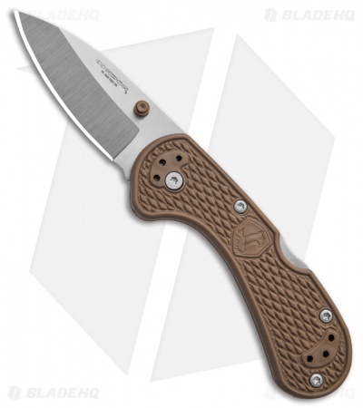 Condor Cadejo Drop Point Folding Knife Desert Tan HIP (2.6" Satin)