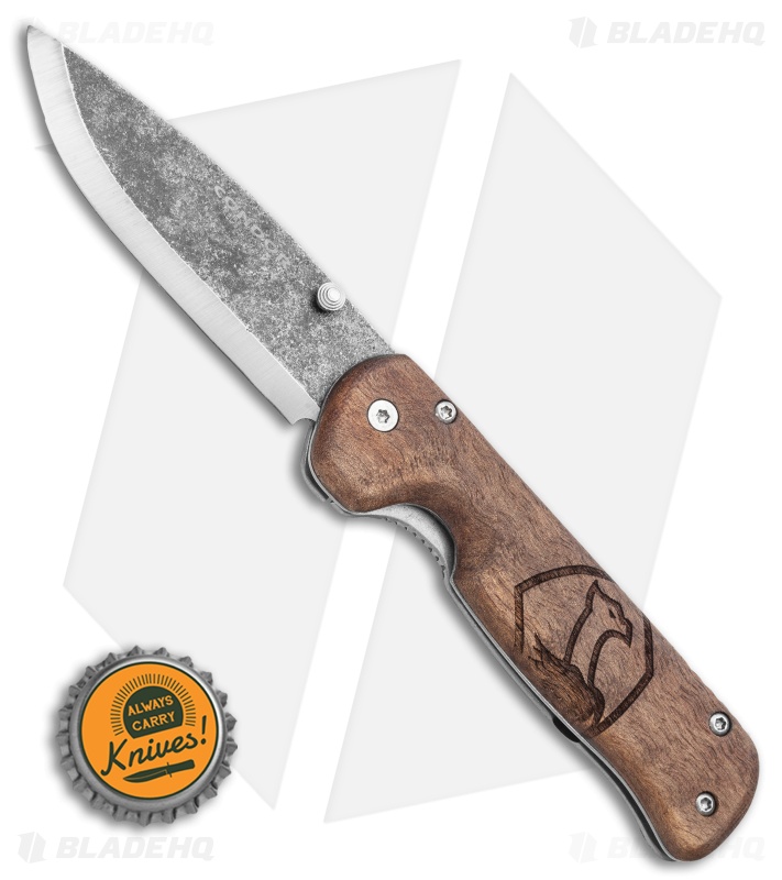 Condor Krakatoa Framelock Knife Walnut (4.5" Scandi) CTK395242HC