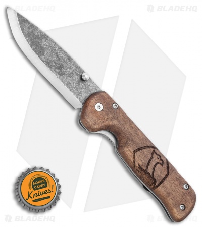 Condor Krakatoa Framelock Knife Walnut (4.5" Scandi) CTK395242HC