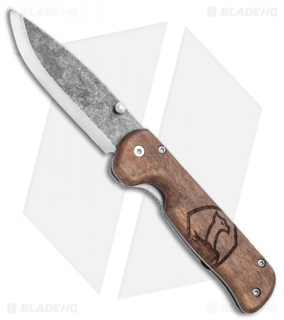 Condor Krakatoa Framelock Knife Walnut (4.5" Scandi) CTK395242HC