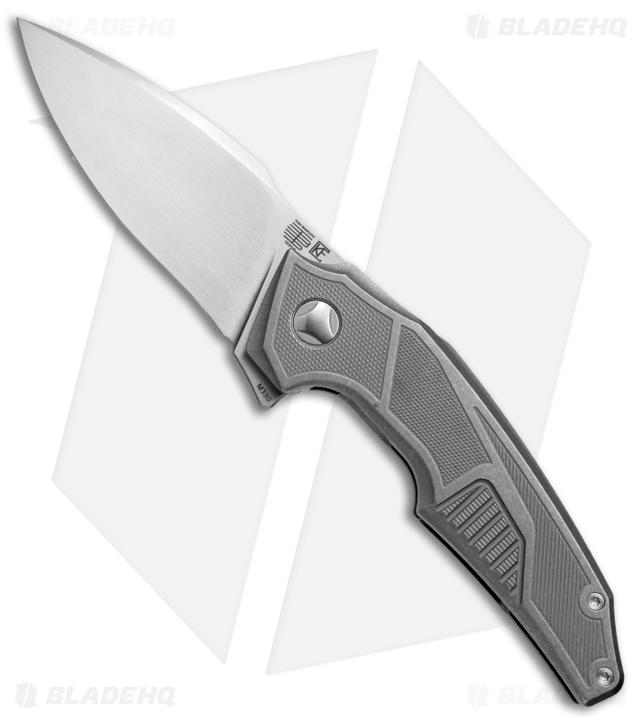 Custom Knife Factory Tashi Bharucha Muscle Flipper Knife (3.9" Hand Satin)