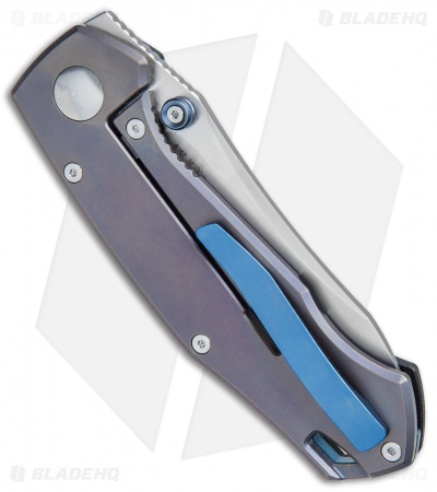 Custom Knife Factory Malyshev Farko CF Knife Blue G-10 (3.5" Satin)
